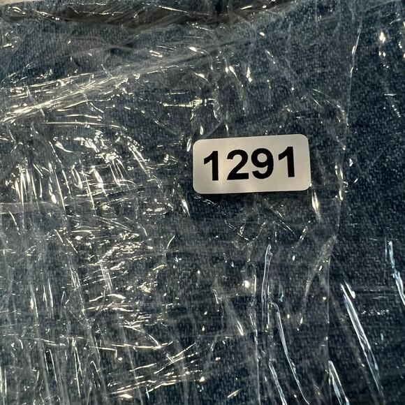 Vintage Casey Coleman Denim Embroidery Angels Lined Shacket M/L Corduroy Pockets - Picture 15 of 15